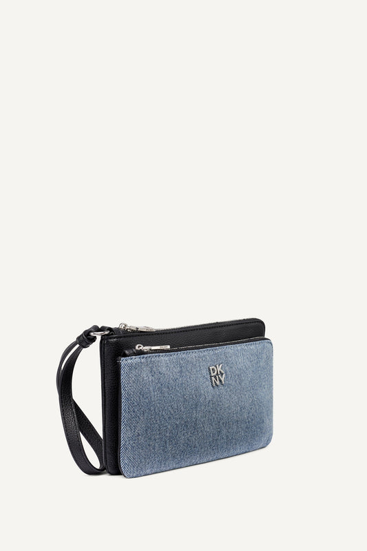 SARAH DUAL ZIP POUCH WRISTLET