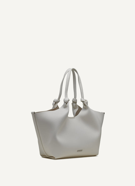PAULA MEDIUM TOTE WITH LOGO STRAP