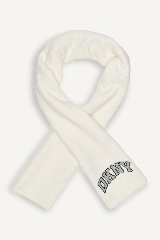 VARSITY KNIT LOGO SCARF