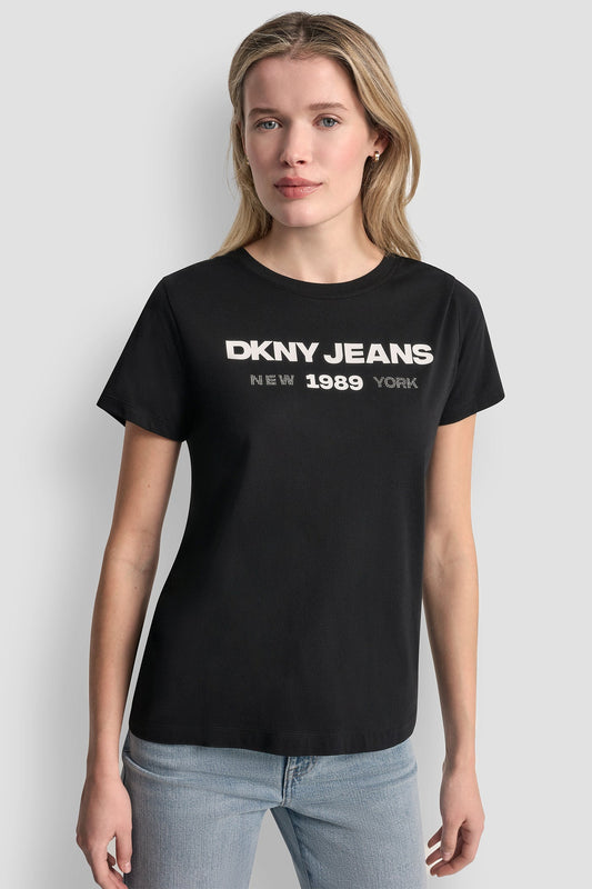 DKNY JEANS 1989 LOGO TEE