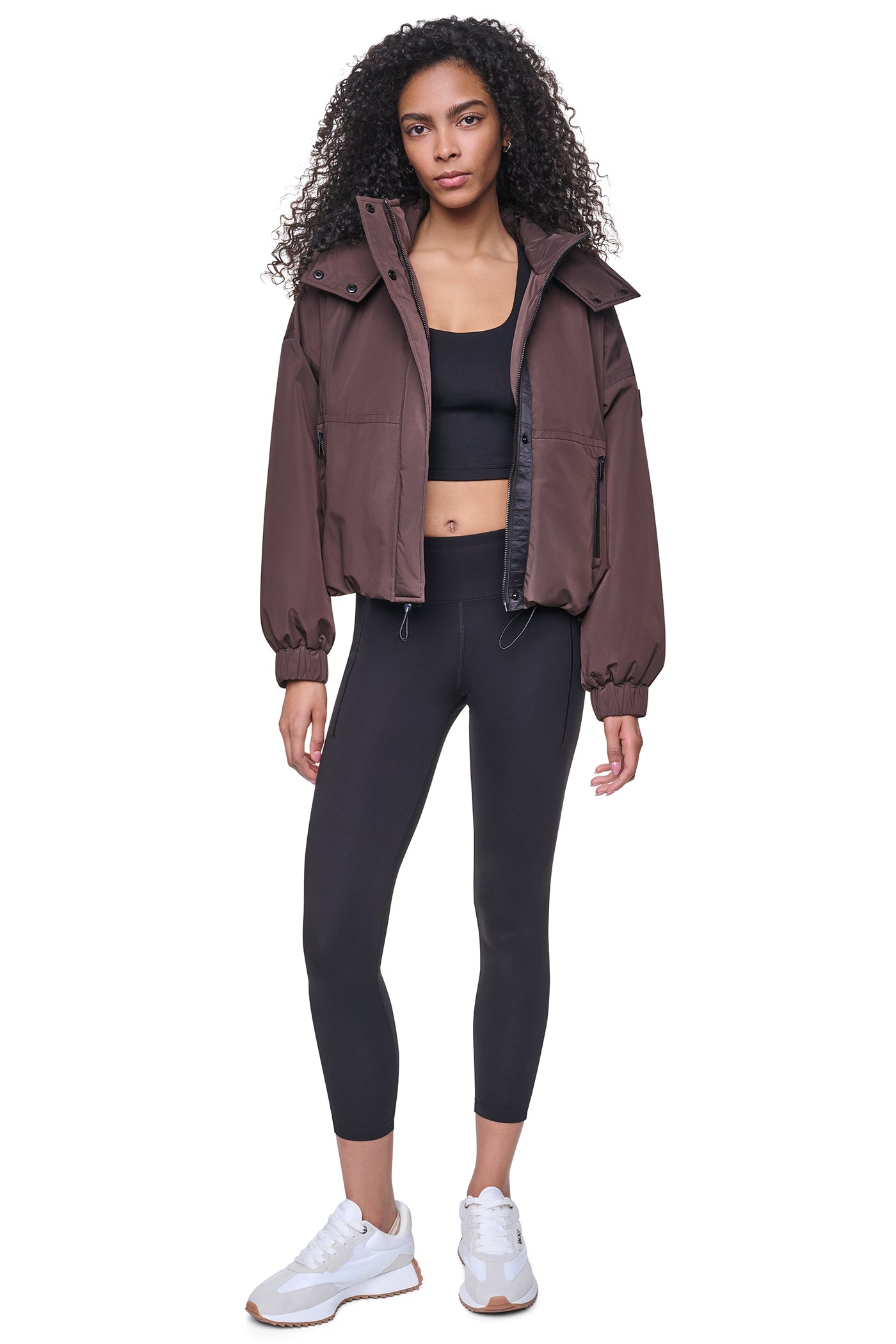 OVERSIZED HOODED MEMORY JACKET