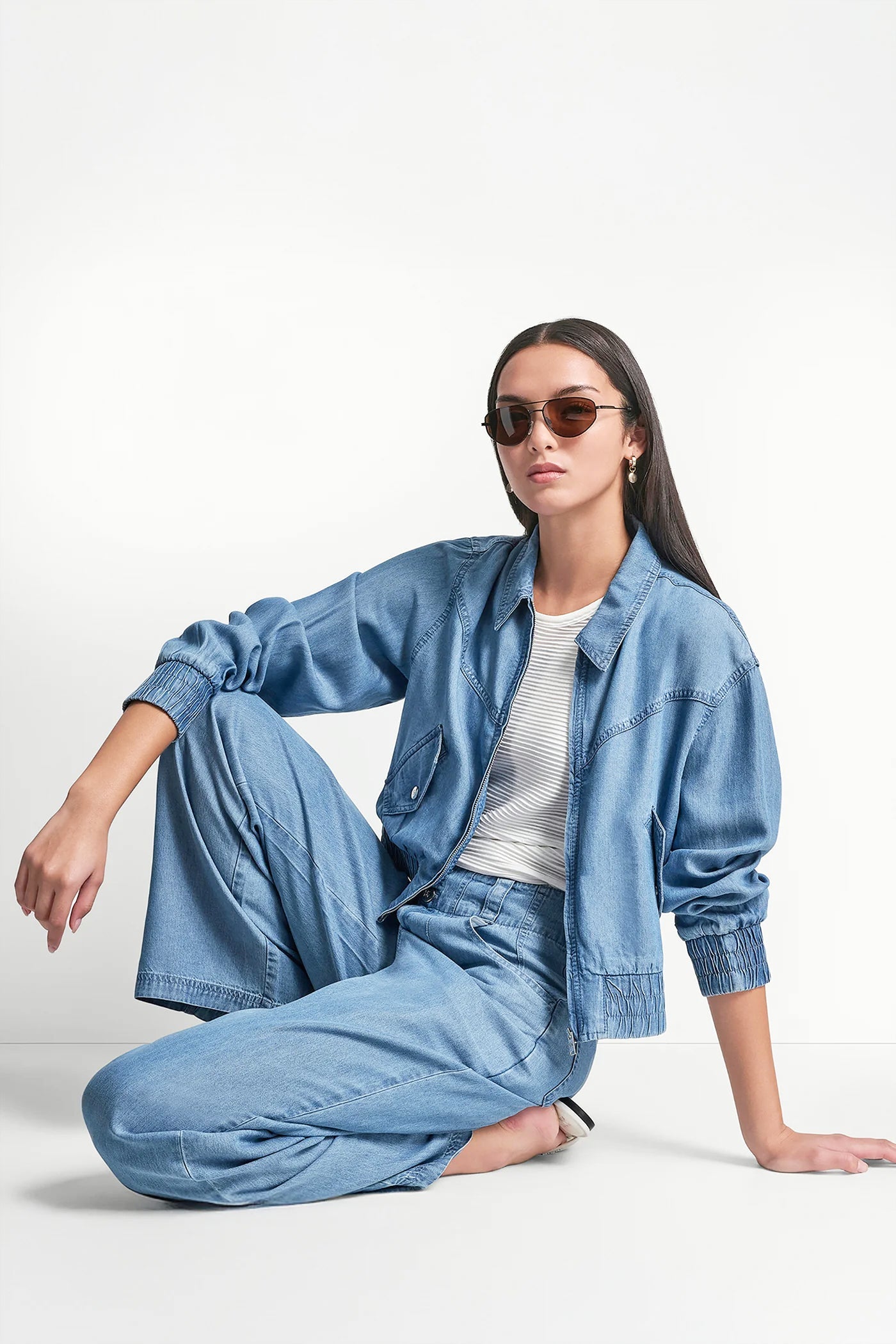 TENCEL BOMBER JACKET