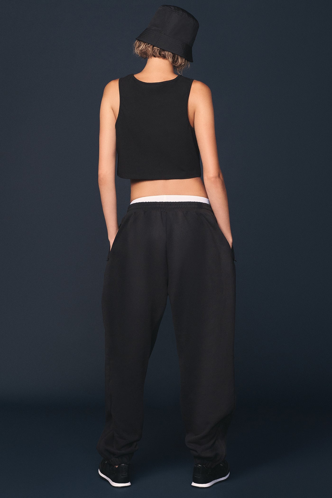 DKNY X YANKEES EMBELLISHED TRACK PANT