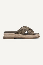 BERRIS X BAND WEDGE ESPADRILLE