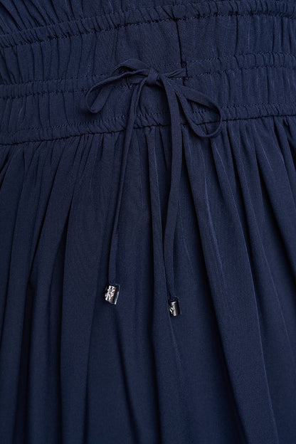 CAP SLEEVE MIDI COMMUTER SHIRT DRESS