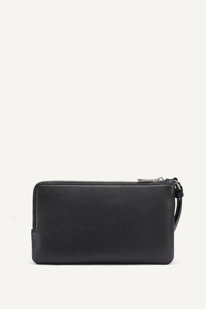 SARAH DUAL ZIP POUCH WRISTLET