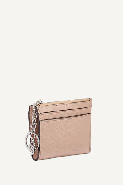 SARAH TOP ZIP CARD HOLDER