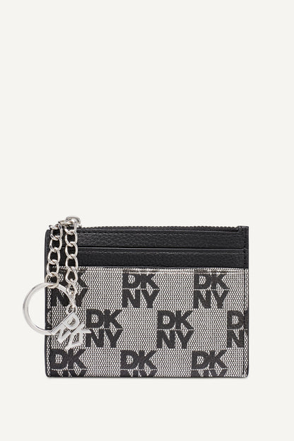 SARAH TOP ZIP CARD HOLDER