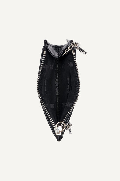 SARAH TOP ZIP CARD HOLDER
