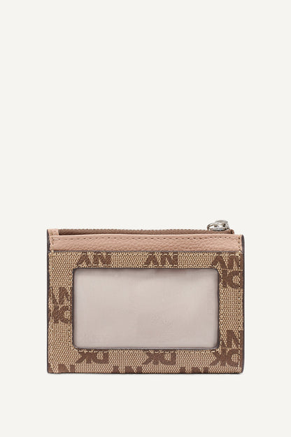 SARAH TOP ZIP CARD HOLDER