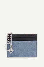 SARAH TOP ZIP CARD HOLDER