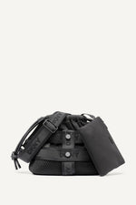 CHAYA MESH LOGO CROSSBODY BAG