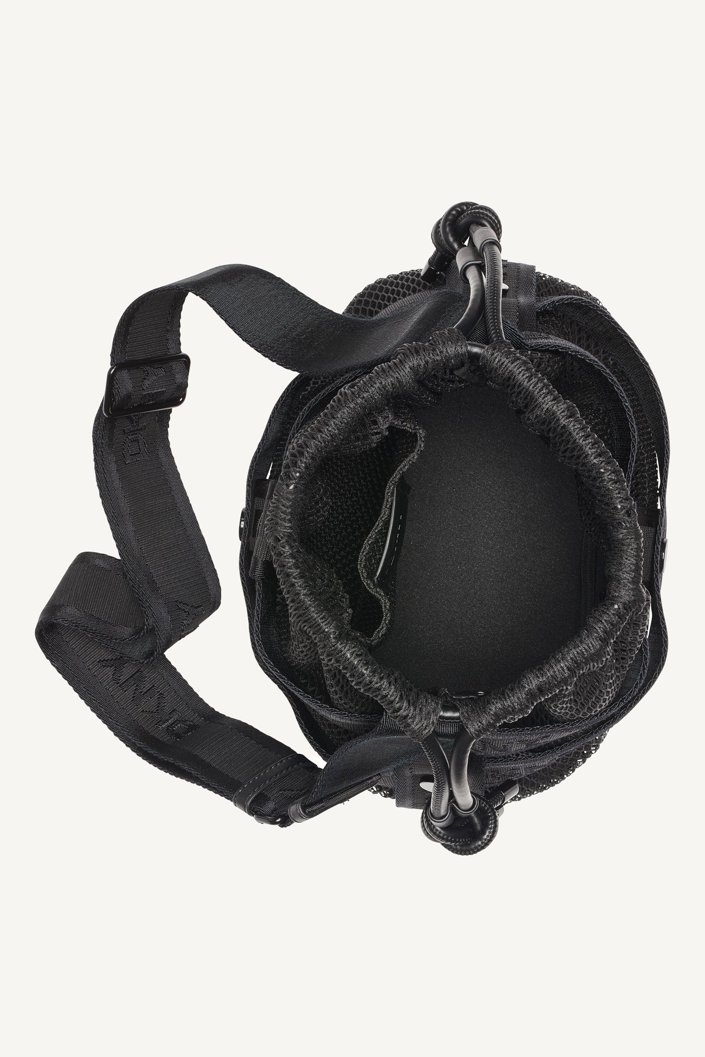CHAYA MESH LOGO CROSSBODY BAG