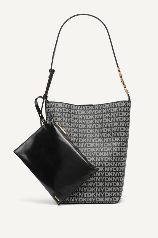AVRIL LOGO BUCKET BAG