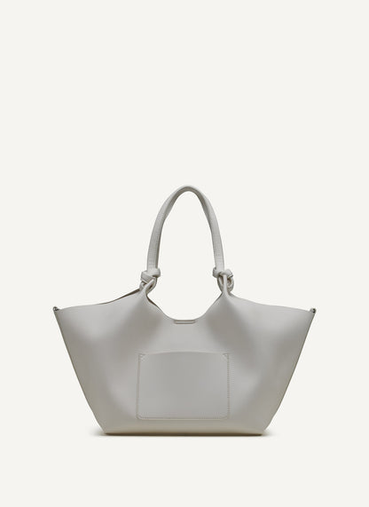 PAULA MEDIUM TOTE WITH LOGO STRAP