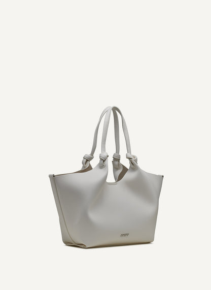 PAULA MEDIUM TOTE WITH LOGO STRAP