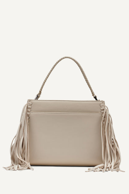 FOSTER MEDIUM FRINGE SATCHEL