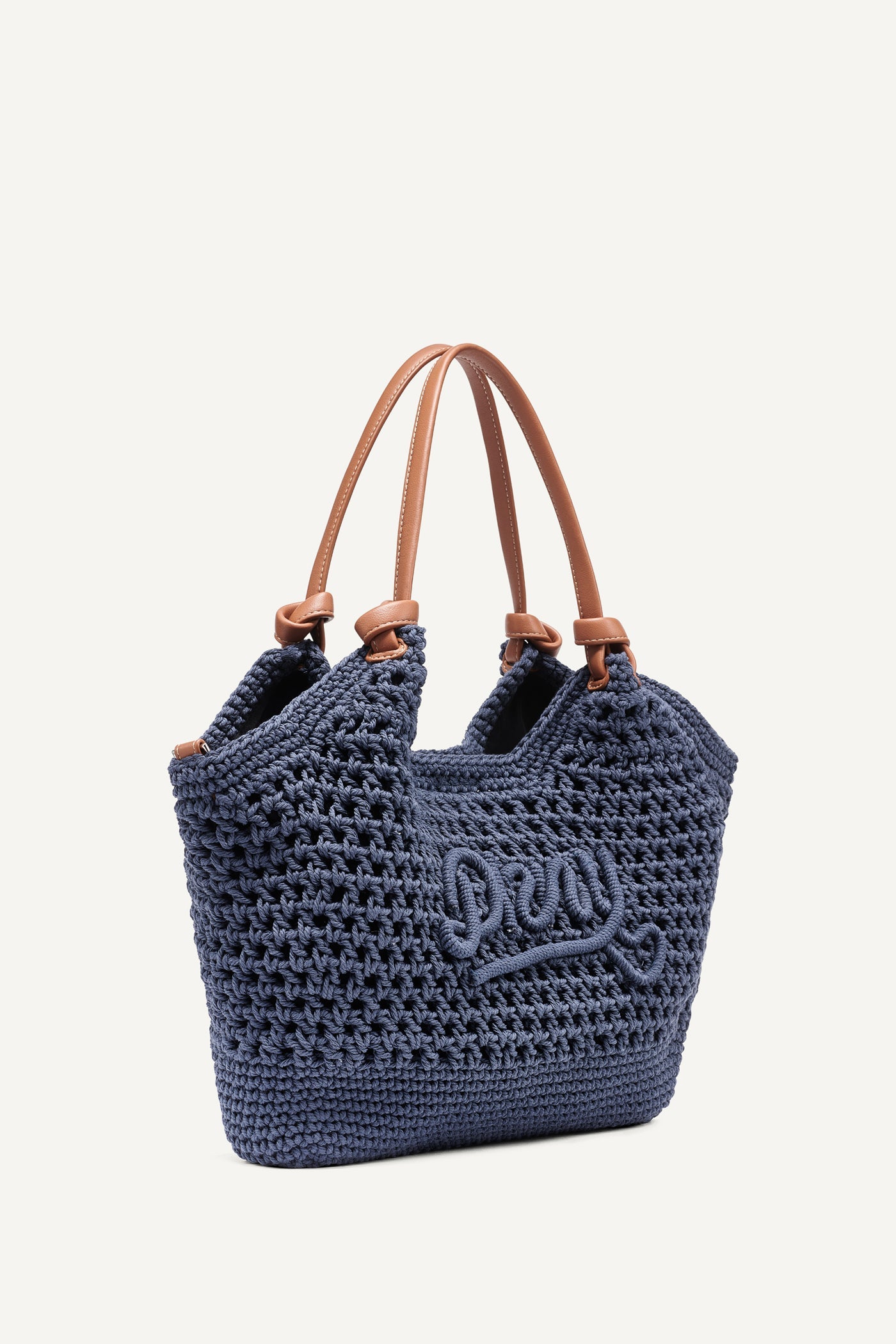 PAULA CROCHET LOGO MEDIUM COMMUTER TOTE