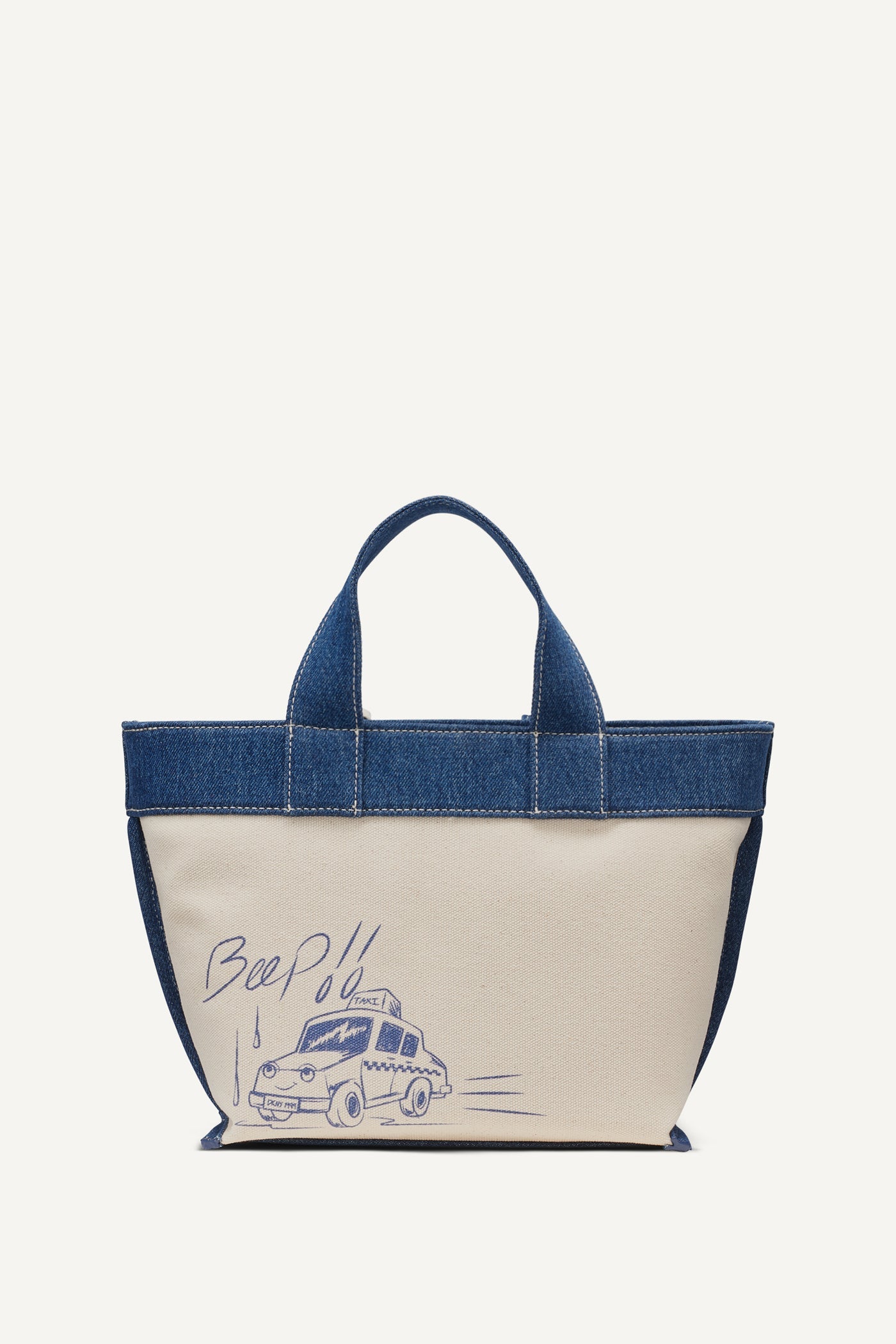 BRADY CANVAS SMALL GRAFFITI LOGO CROSSBODY BAG