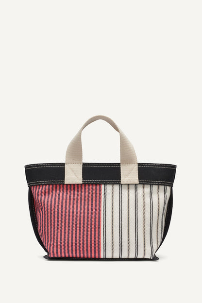 BRADY CANVAS STRIPE SMALL LOGO CROSSBODY BAG