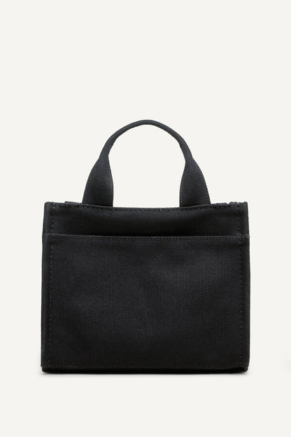 HADLEE CANVAS SMALL LOGO TOTE