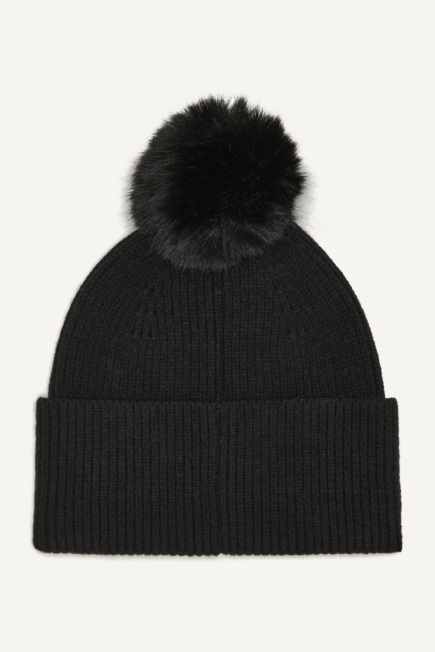 DISCO DKNY FAUX FUR POM HAT