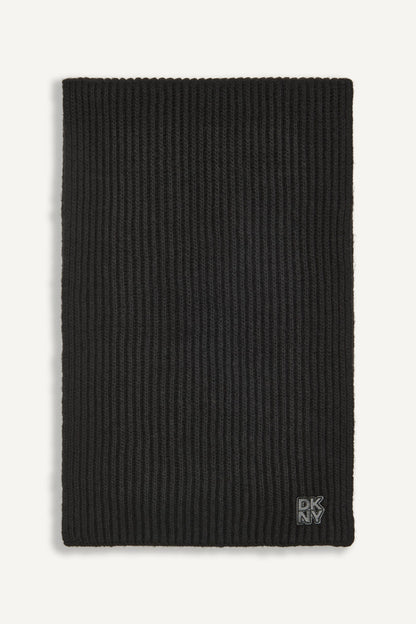 SHAKER STITCH RIB SCARF