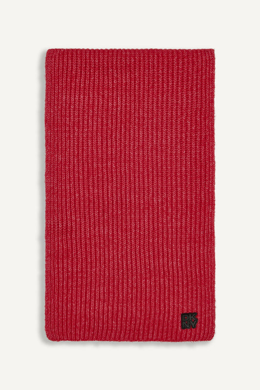 SHAKER STITCH RIB SCARF