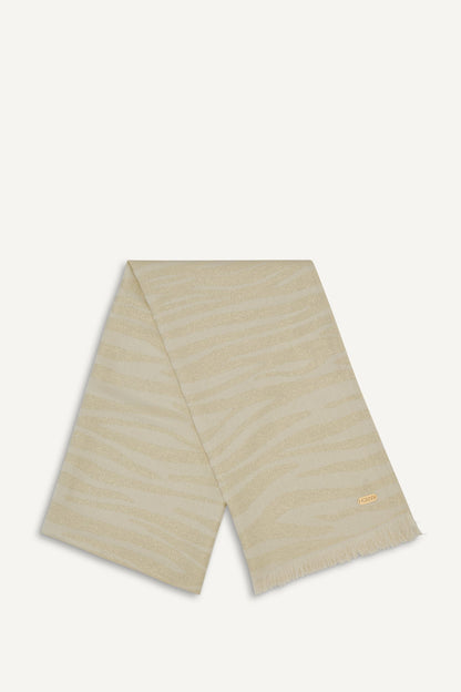 METALLIC ZEBRA WRAP