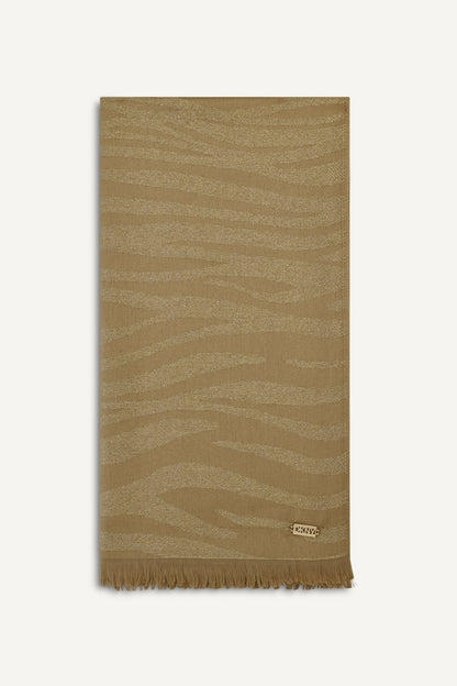 METALLIC ZEBRA WRAP