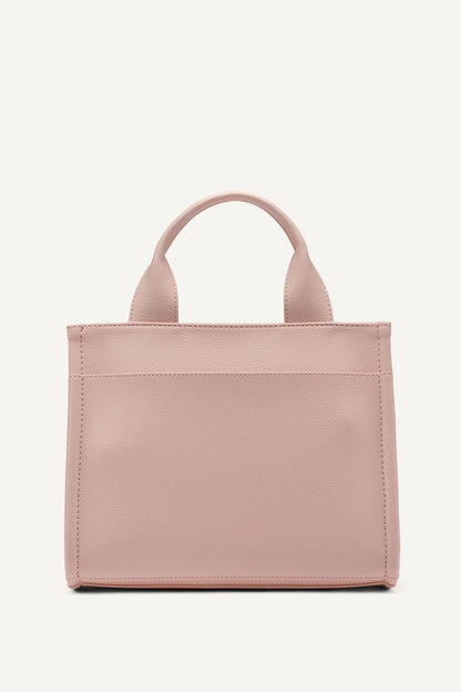 HADLEE SMALL LOGO-EMBOSSED TOTE