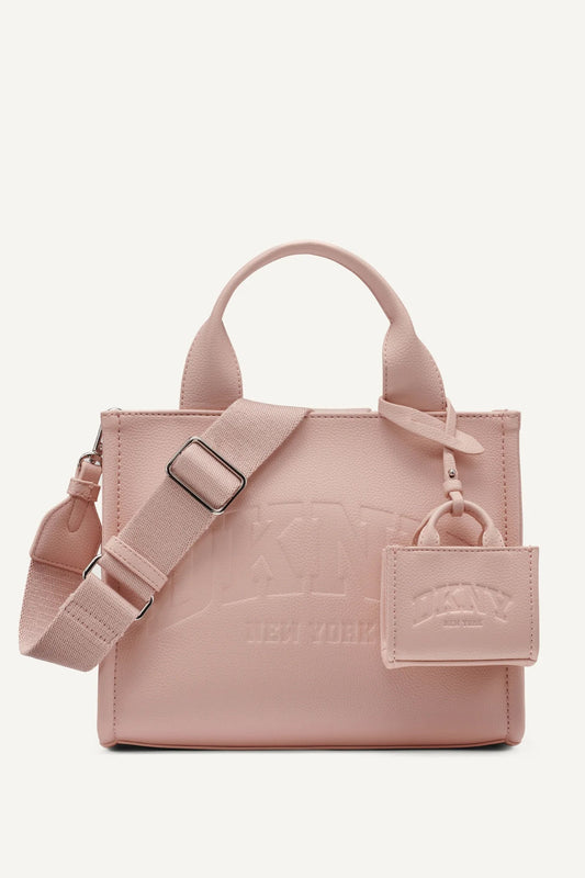 HADLEE SMALL LOGO-EMBOSSED TOTE