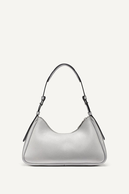 NELL LOGO EMBOSSED SHOULDER BAG