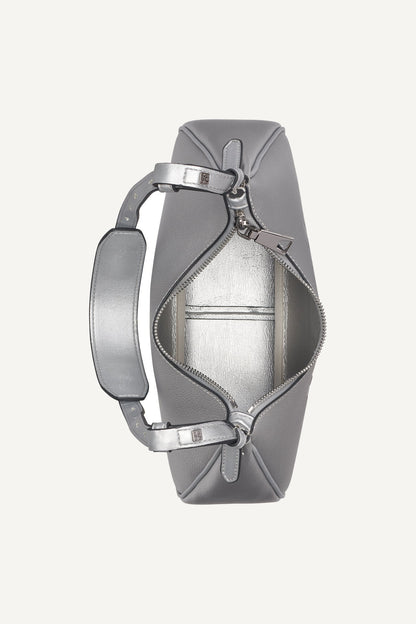 NELL LOGO EMBOSSED SHOULDER BAG