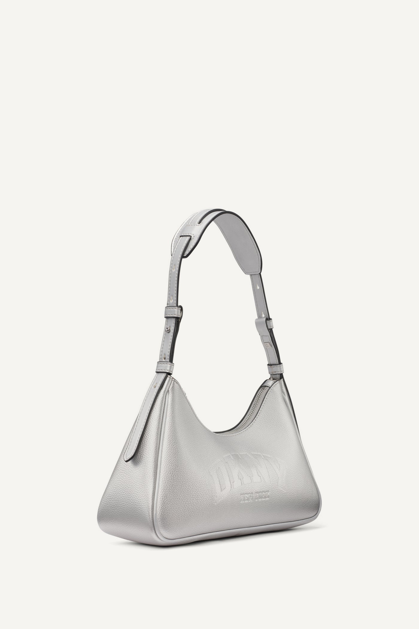 NELL LOGO EMBOSSED SHOULDER BAG
