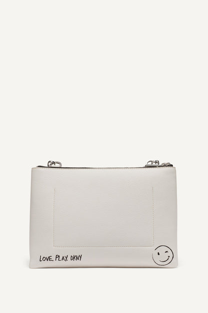 TINSLEY GRAFFITI LOGO CROSSBODY