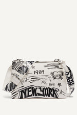 TINSLEY GRAFFITI LOGO CROSSBODY