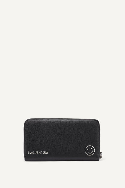 BRYAR LARGE ZIP AROUND WALLET WITH WRISTLET