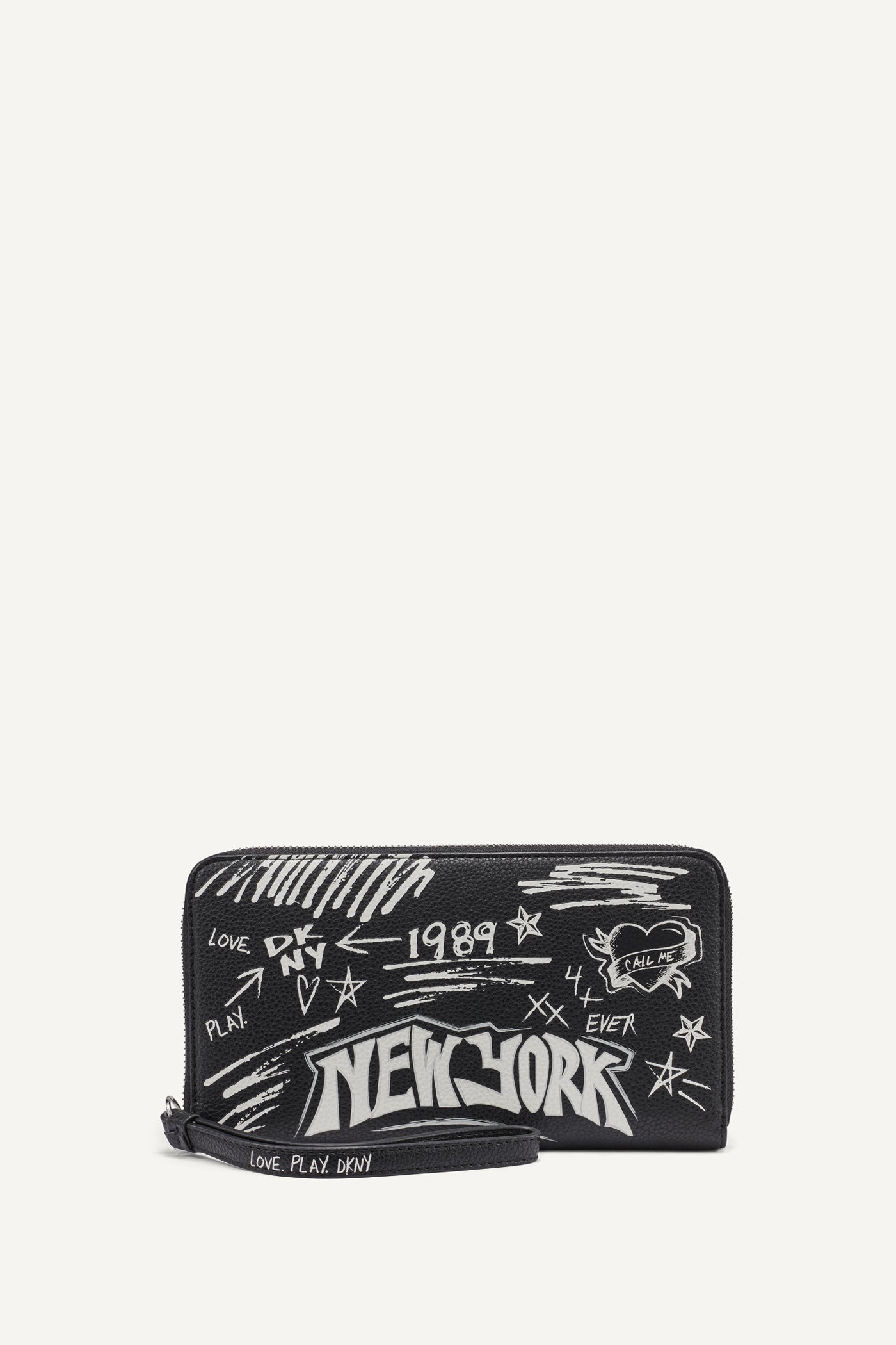 BRYAR LARGE ZIP AROUND WALLET WITH WRISTLET
