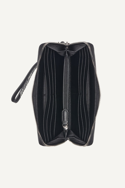BRYAR LARGE ZIP AROUND WALLET WITH WRISTLET
