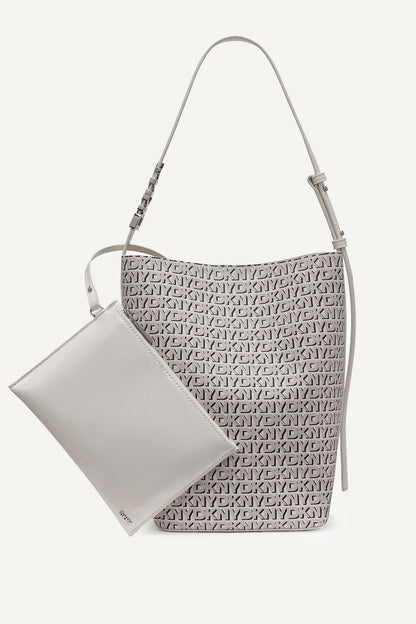 AVRIL LOGO BUCKET BAG