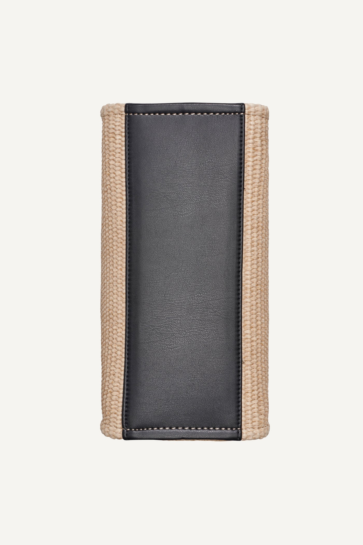 HADLEE SMALL STRAW LOGO TOTE