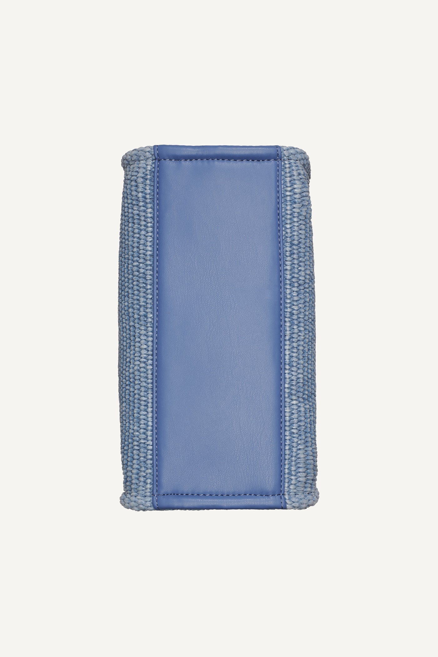 HADLEE SMALL STRAW LOGO TOTE