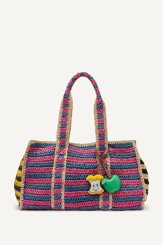 NESSA RAFFIA TOTE