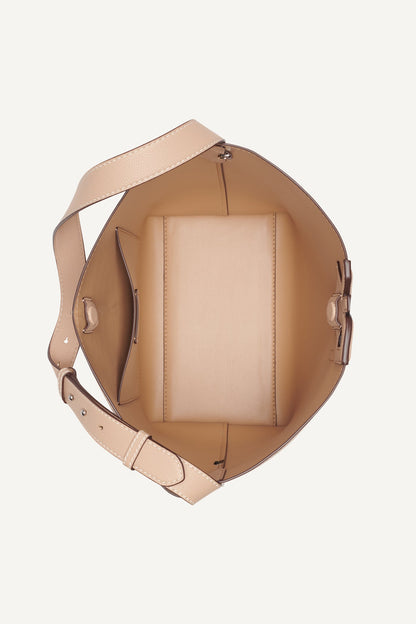 NICOLE LOGO BUCKET BAG