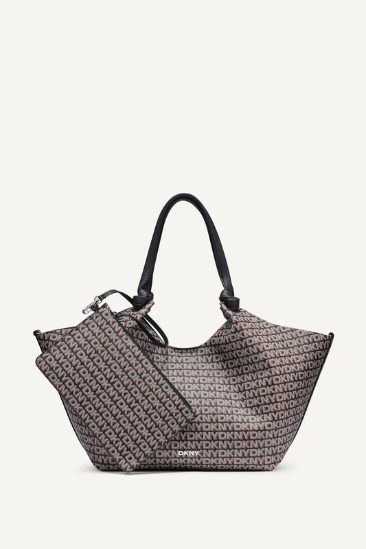 PAULA NEW YORK LOGO MEDIUM COMMUTER TOTE