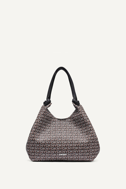 PAULA NEW YORK LOGO MEDIUM COMMUTER TOTE