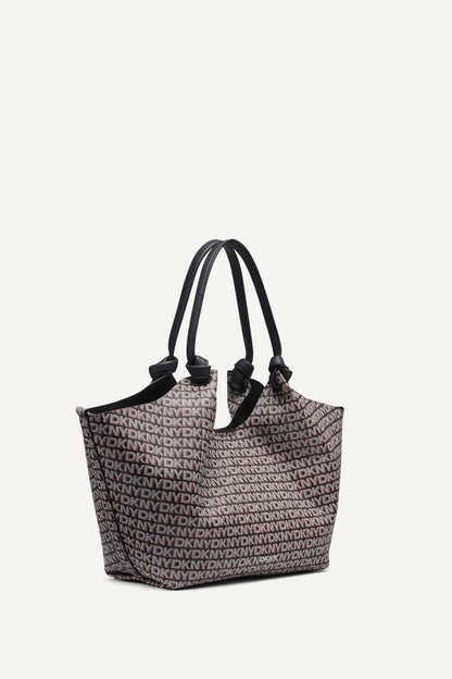 PAULA NEW YORK LOGO MEDIUM COMMUTER TOTE
