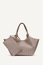 PAULA NEW YORK LOGO MEDIUM COMMUTER TOTE