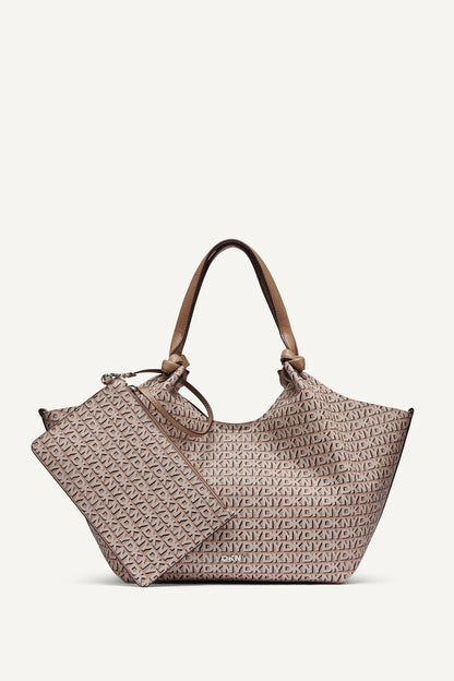 PAULA NEW YORK LOGO MEDIUM COMMUTER TOTE